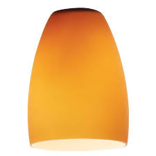 Access Lighting 4 5 In Amber Glass