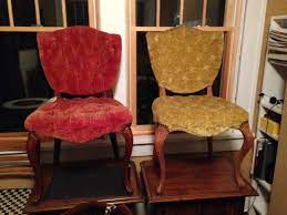 vine french upholstered chairs