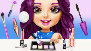 nail beauty salon makeover kids games