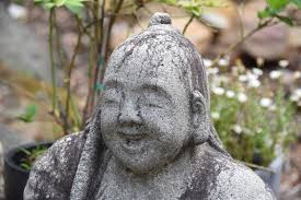 Japanese Garden Statue Of Hotai San