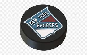 The ny rangers logo is a trademark of the national hockey league. New York Rangers Logo On Ice Hockey Puck 3d Print Emblem Clipart 1939172 Pikpng