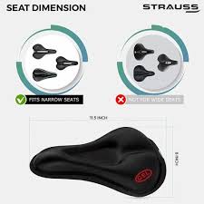 Strauss Silicone Gel Bicycle Seat Cover