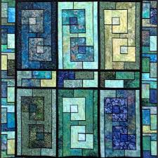 Diamond Stained Glass Quilt Foundation
