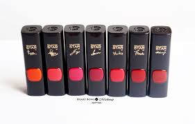 l oreal collection star red lipsticks