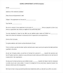 Counter Proposal Template Format For Appointment Letter Offer