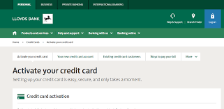 Activating your credit card online is quick, easy and secure. Www Lloydsbank Com Credit Cards Activate Manage Your Lloyds Bank Credit Card Online My Credit Card