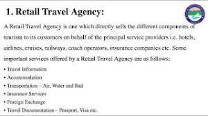 types of travel agencies you