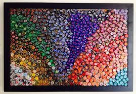 Beer Bottle Cap Wall Mural Funky And