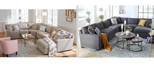 radley 5 pc fabric chaise sectional