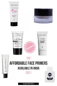 top affordable face primers available
