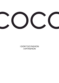 Coco Chanel Poster Print By Artsy Bucket