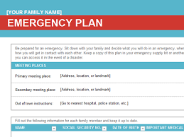 Emergency Family Plan Under Fontanacountryinn Com