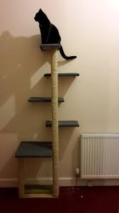 Can't believe she made this from cardboard, dollar tree, & garage sale stuff!! 18 Classy Diy Cat Tree Tower Plans Free List Mymydiy Inspiring Diy Projects
