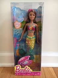 Barbie dressed for the party. Rare Barbie Color Change Mermaid Doll Green Version Htf Notapplicable