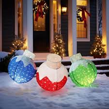 outdoor christmas decorations pop up