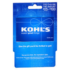 kohl s non denominational gift card1 0 ea