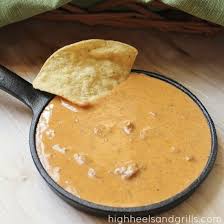 chili s queso copycat high heels and