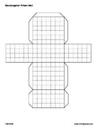 Sa Of A Rectangle Math Rectangular Prism Nets Geometry Area Surface