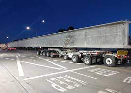 this 220 foot i beam heavy haul is a