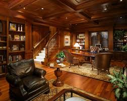 wood paneling adds elegance and warmth