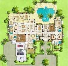 Floor Plan Luxury Ranch House Plans