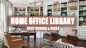 home office library design ideas