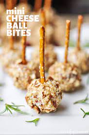 Mini Cheese Ball Bites Cute Easy Festive Yummy Fivehearthome gambar png