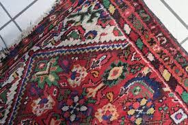 handmade hamadan rug 1970s
