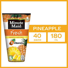 minute maid fresh pineapple tetra 180ml