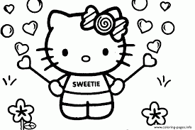 There are tons of great resources for free printable color pages online. Sweet Hello Kitty Coloring Page For Girlsc1b2 Coloring Pages Printable