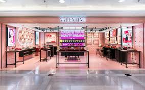 first valentino beauty boutique opens
