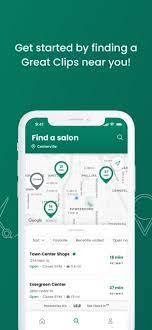great clips check in on the app