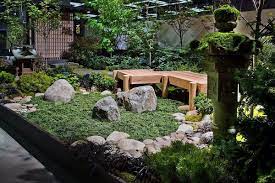 Japanese Garden Design In The Patio