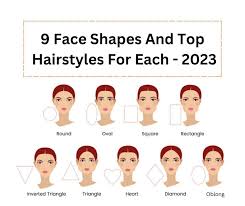 9 face shapes and top hairstyles for