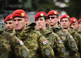 Croatian is a south slavic language spoken by about 6.7 million people mainly in croatia, slovenia, and bosnia and herzegovina. Photos Croatian Army Spiders Awarded Berets Croatia Week