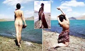 Chinese traveller causes outrage with naked photoshoot at Tibetan sacred  lake on Weibo | Daily Mail Online