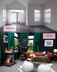 Before And After Sunroom Transformation Helenberkun Interiors Amazing Renovation With Decor And Fresh Li Fresh Living Room Interior Design Green Office Decor