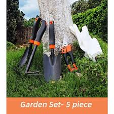 5 Piece Garden Tool Set 5 Pieces