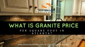 what is granite per square foot