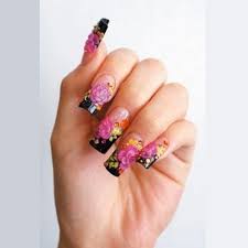 This can be done by using sand nail polishes in red and black from zoya. 8 Best Acrylic Nail Art Designs Styles At Life