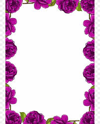 frames flower rose clip art png