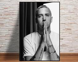 Eminem Poster Wall Art Canvas Painting