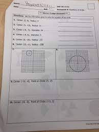 How are the equations of circles and parabolas derived? Solved Name Atunit 10 Circles Date Bell Homework 8 E Chegg Com