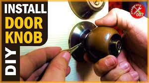How to Remove and Replace a Door Knob without Visible Screws | Door Knob  Installation Philippines - YouTube