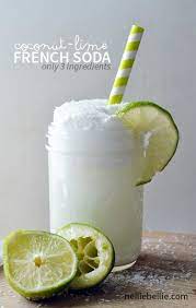 coconut lime french soda only 3