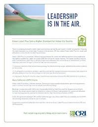 cri s green label plus for indoor air