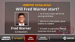 49ers Mailbag Reuben Foster Suspension 49ers 2018 Predictions Wide Receiver Depth Chart