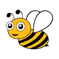 Premium Vector | Cute friendly bee cartoon happy flying bee with big kind  eyes
