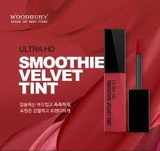 smooth velvet lip tint 5 colors