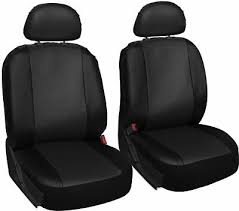 Mayfair Black Front Car Seat Covers